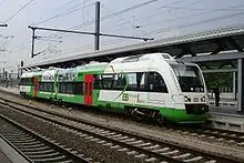 A Bombardier Itino (VT 201) DMU at Erfurt Hauptbahnhof