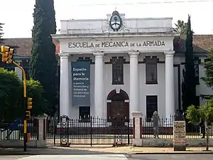 The former Navy Petty-Officers School of Mechanics, today the Museum of Remembrance