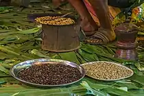 Coffee roasting in Amhara Region