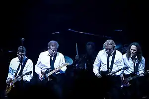 The band The Eagles performing