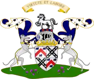 Earl of Dundonald's Coat of arms (version quartered with Blair)