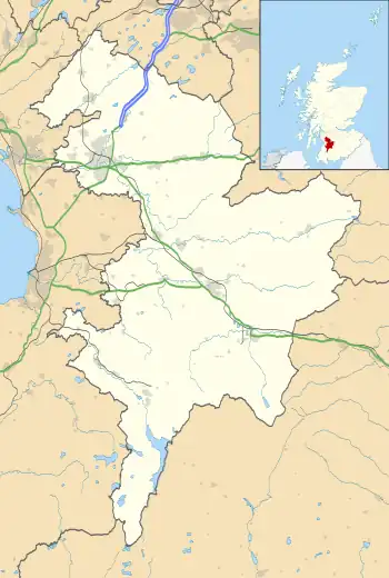 New Cumnock is located in East Ayrshire