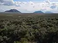 Left to right: East Butte, Middle Butte, Big Southern Butte