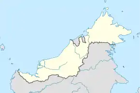 WBGK is located in East Malaysia