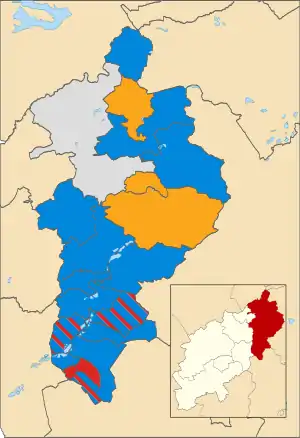 1991 results map