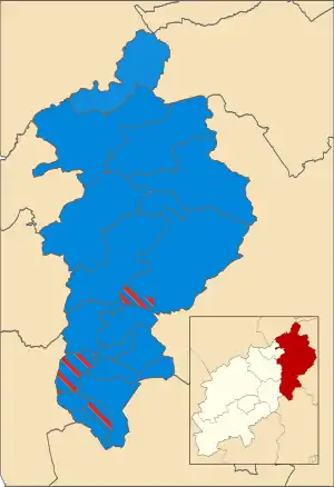 2003 results map