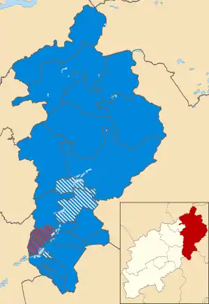 2011 results map