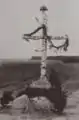 German World War I war grave on the eastern front.