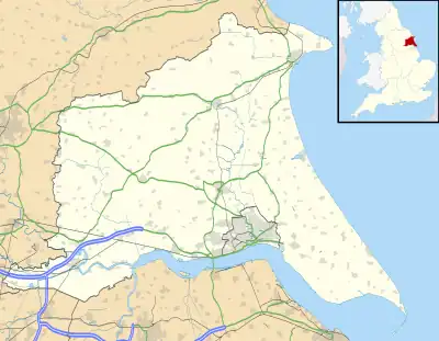 Barmston is located in East Riding of Yorkshire