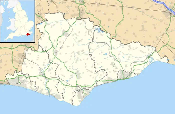 Cross-in-Hand is located in East Sussex