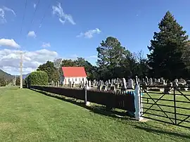 East Tākaka Cemetery and Church