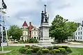 Civil War memorial in Eastman Park