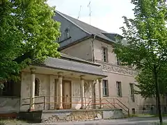 Villa Hirsch (Erich-Steinfurth-Str. 12) in the Messingwerksiedlung in Eberswalde, Germany