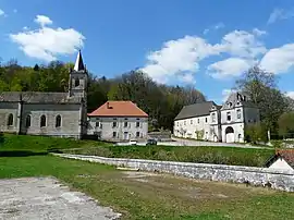 A general view of Ecot-la-Combe