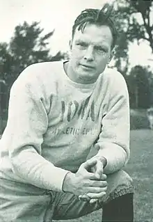 Eddie Anderson, 1921 captain.