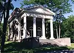 The Garden Pavilion in 1999 (designed by the architect Michael Dwyer).