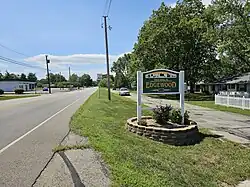 The town of Edgewood, Indiana