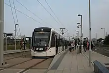 Edinburgh Park Station tram stop