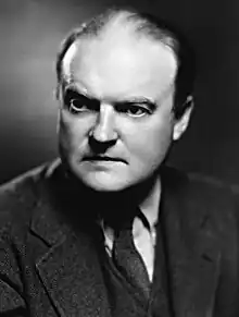 A photographic portrait of Edmund Wilson