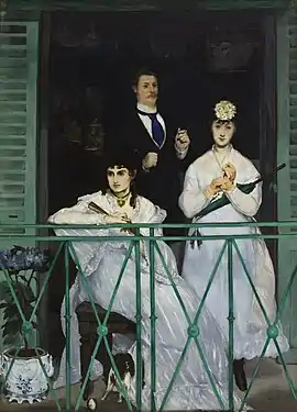 The Balcony, 1868, Musée d'Orsay, Paris