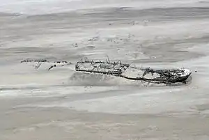 Wreck of the Eduard Bohlen on Namibia's Skeleton Coast