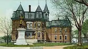 Edward Little High School, Auburn, 1877.