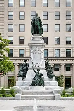 Edward VII Monument in Phillips Square