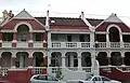 Federation Queen Anne terraces in Park Street, South Yarra, Victoria