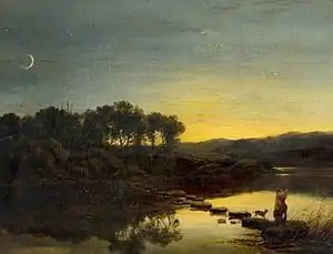 Edwin Henry BoddingtonLandscape, Sunset