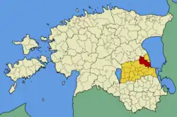 Vara Parish within Tartu County.