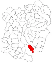 Location in Caraș-Severin County