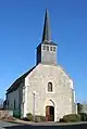 The Church of Saint-Sulpice at Archignat.