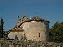 The church in Bourniquel