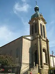 The church in Anoux