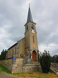 The church in Doncourt-aux-Templiers