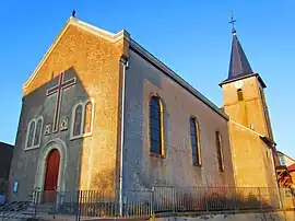 The church in Kirsch-lès-Sierck