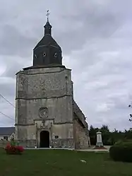 The church in Les Étilleux