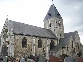 The church in Pîtres