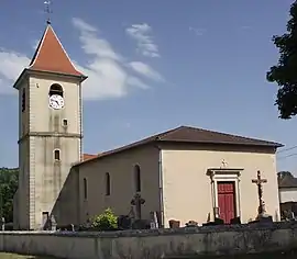 The church in Pagney-derrière-Barine