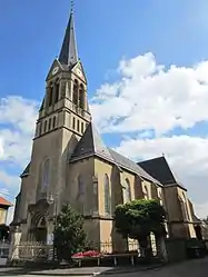 The church in Rédange