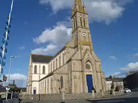 The church of Saint-Pierre and Saint-Paul, in Plélo