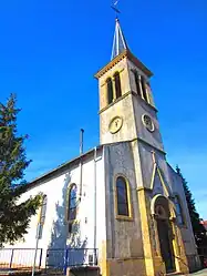 The church in Sanry-lès-Vigy