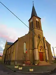 The church in Vittoncourt