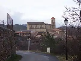 The church in Malbosc