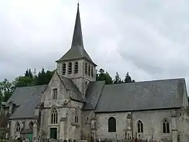 The church in Saint-Hymer