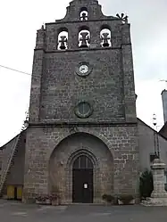 The church in Saint-Germain-du-Teil