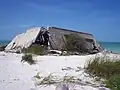 Ruins on west side of island.