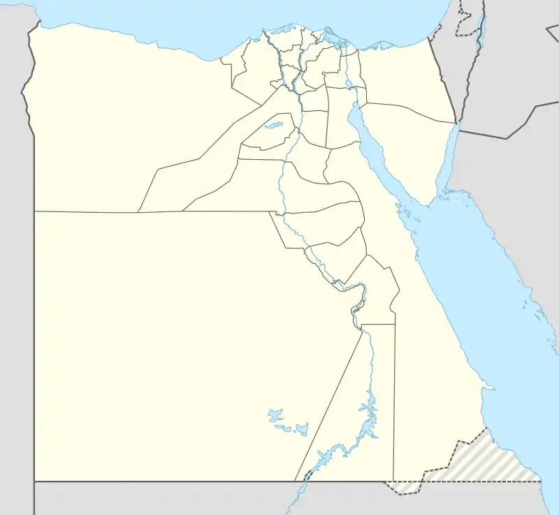 2002 El Ayyat railway accident is located in Egypt