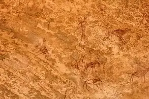 Rock paintings of Iheren