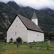 View of the rear of the building